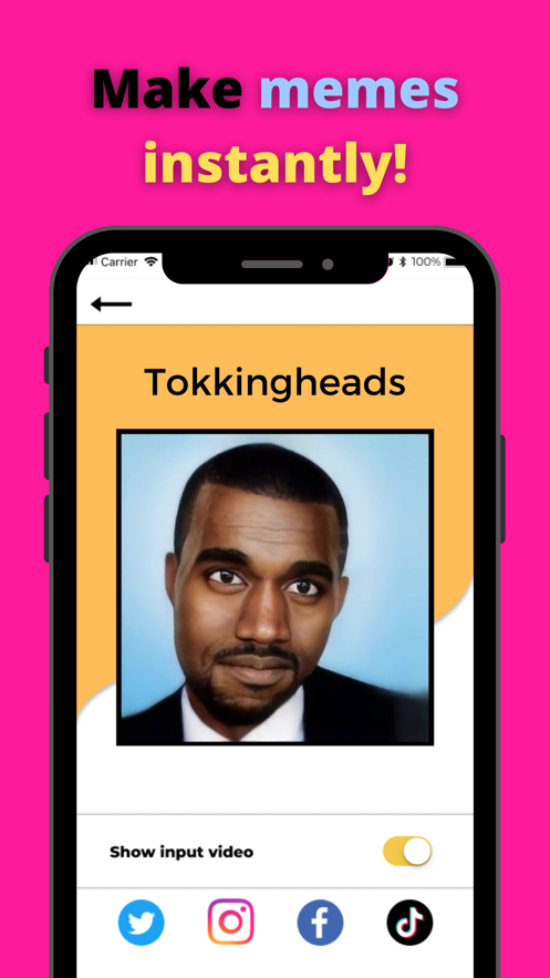 TokkingHeads app