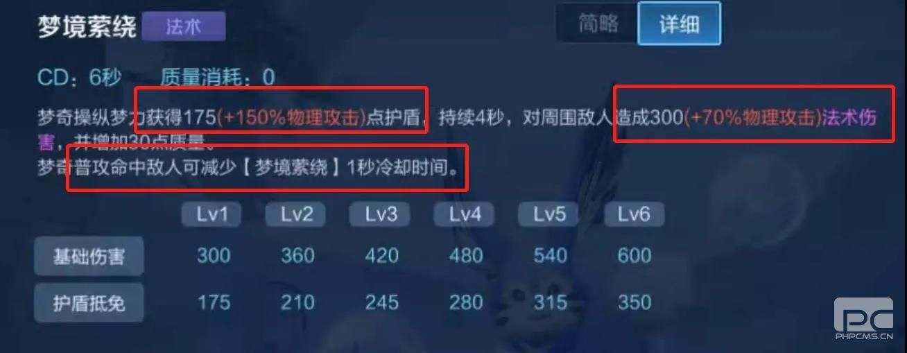 王者荣耀梦奇重做后技能有什么不同？梦奇重塑后技能展示[多图]图片3