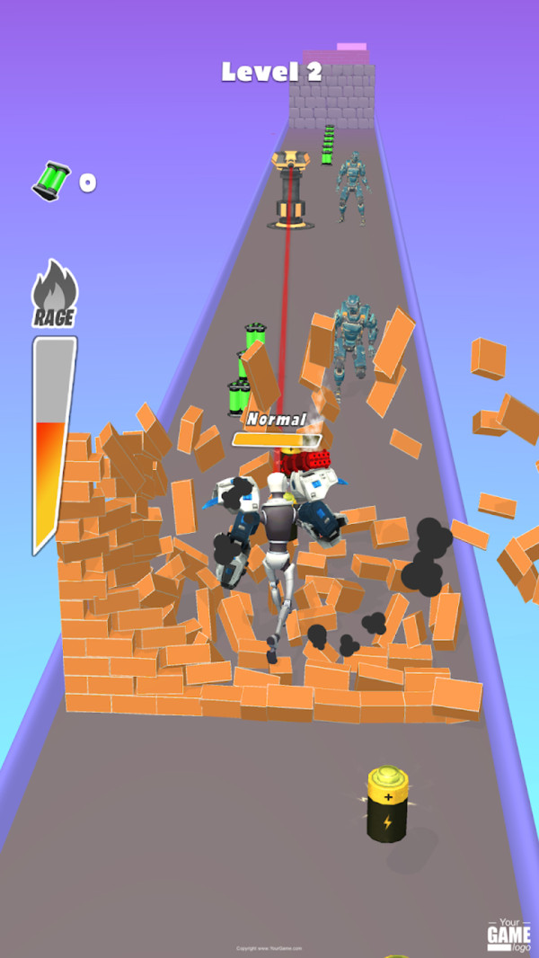 安卓疯狂机器人战士游戏app