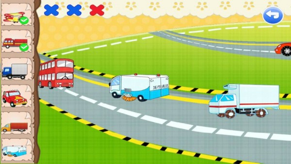 安卓儿童学交通工具app