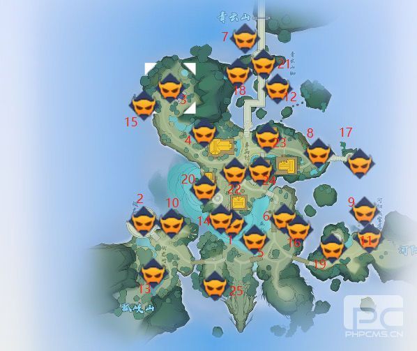 梦幻新诛仙草庙村探灵位置大全，草庙村25条探灵线索位置图文汇总[多图]图片2