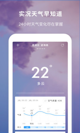 安卓天气预报实时版app