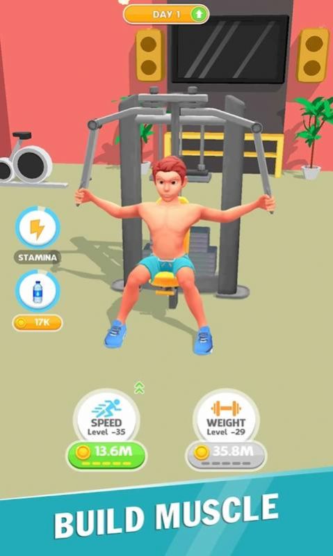安卓放置健身锻炼游戏app