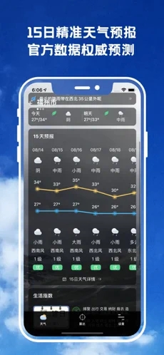 15日精准天气预报无广告app下载