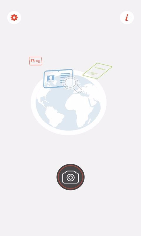 安卓中安护照识别app