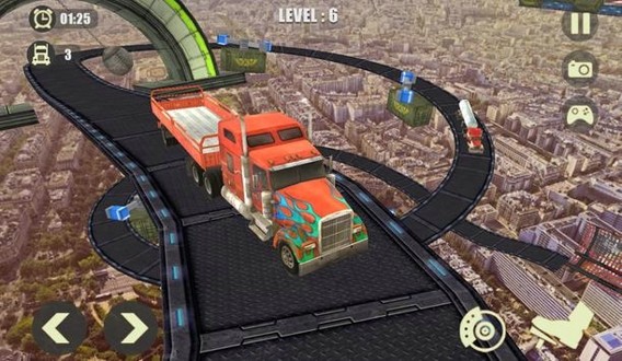 安卓不可能的重型卡车轨道模拟器app