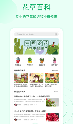 安卓花草识别app