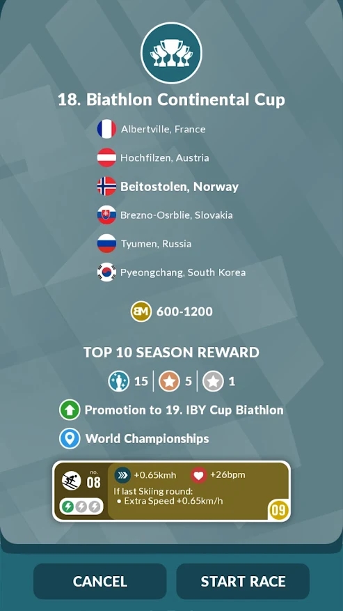 biathlon manager 2022游戏