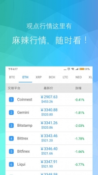 安卓链球财经app