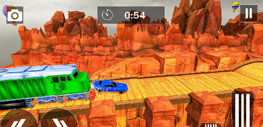 安卓疯狂极限汽车特技比赛游戏app
