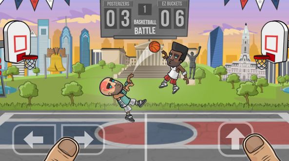 安卓双人篮球赛游戏软件下载