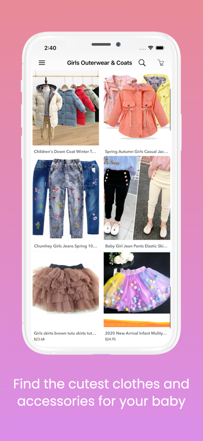 安卓平价婴儿服装时尚软件下载