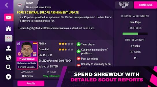 安卓fm足球经理2022手机版汉化app