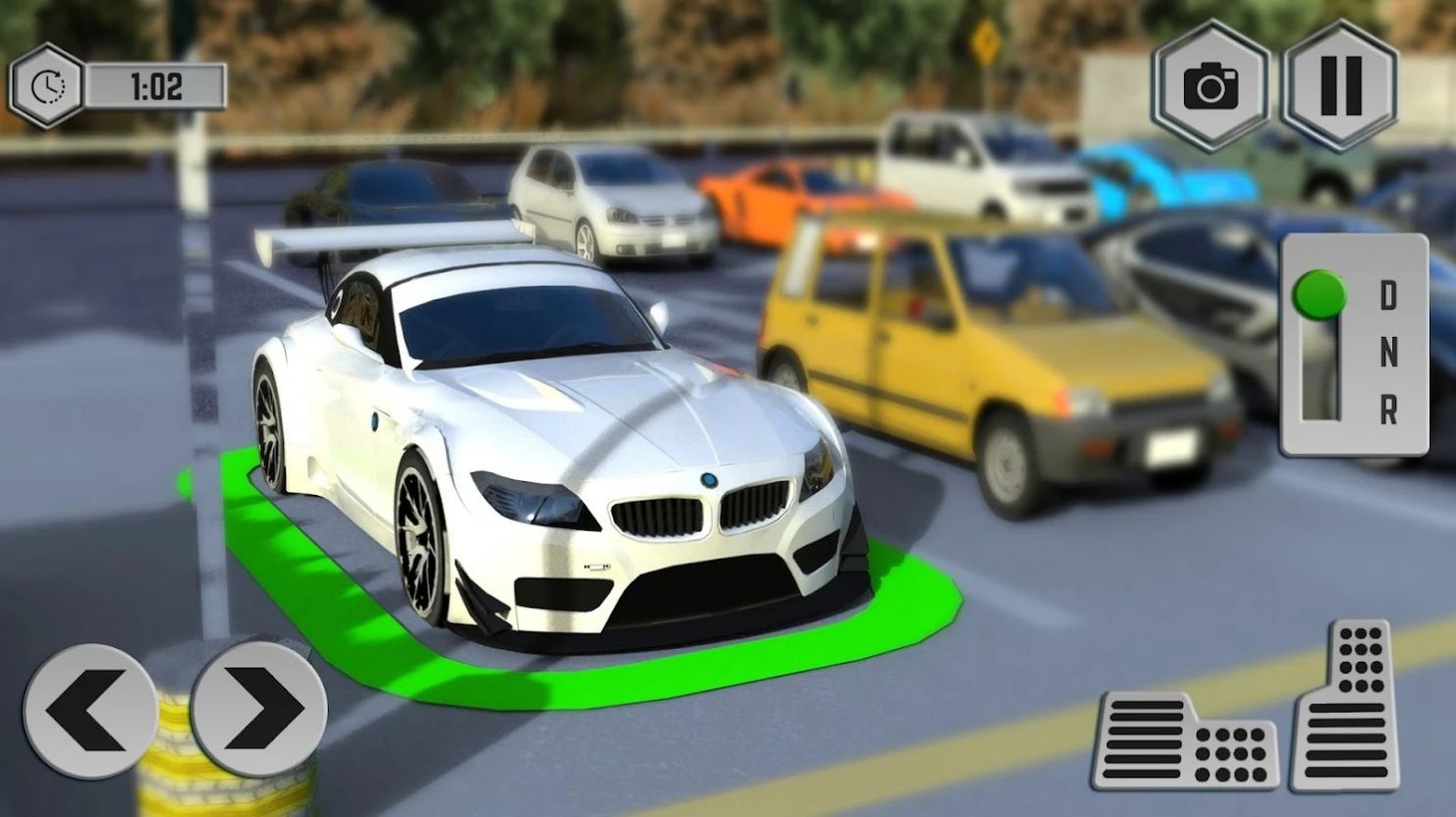 安卓真实停车场学校司机游戏安卓版（real car parking school dri 1.0app