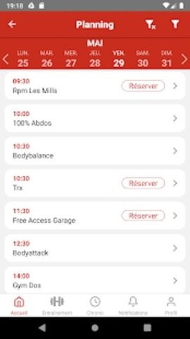 安卓健身俱乐部app