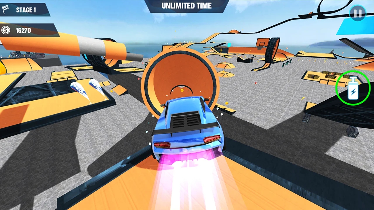 安卓汽车特技加速3d游戏安卓版 v0.0.5app