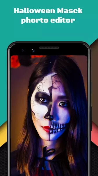 安卓万圣节面具照片编辑器软件下载