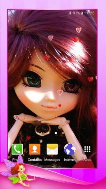 安卓娃娃动态壁纸app