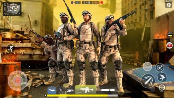 安卓real fps shooting games游戏手机版最新版 v1.0软件下载