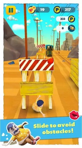 安卓跑罗恩跑街头冒险游戏安卓版(ron love running game) v1.0app