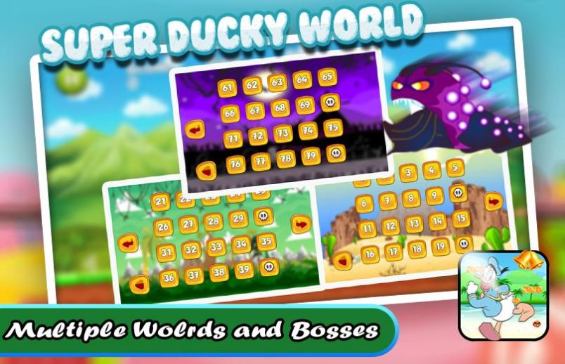 安卓超级鸭子世界游戏手机版(super ducky world) v1.1软件下载