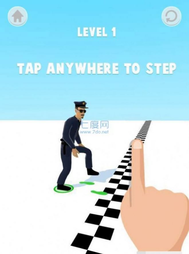 跌落的跑步者游戏