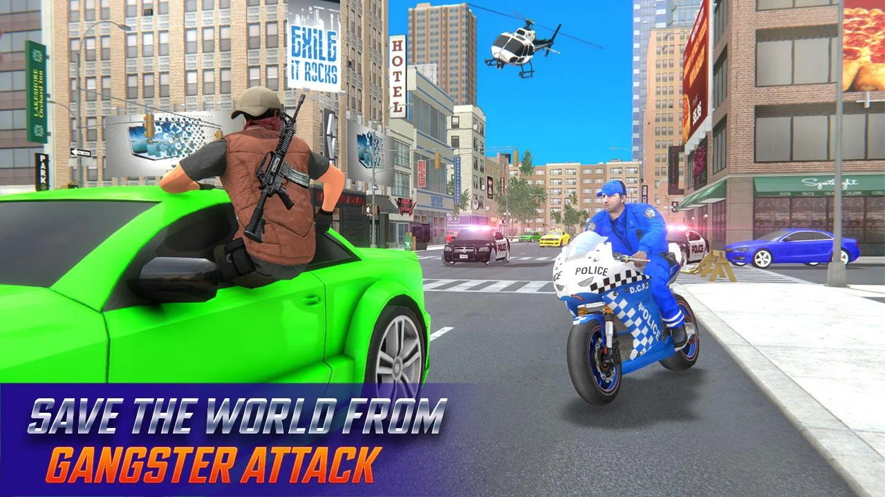 安卓摩托车警察3d游戏安卓版 v5.5app