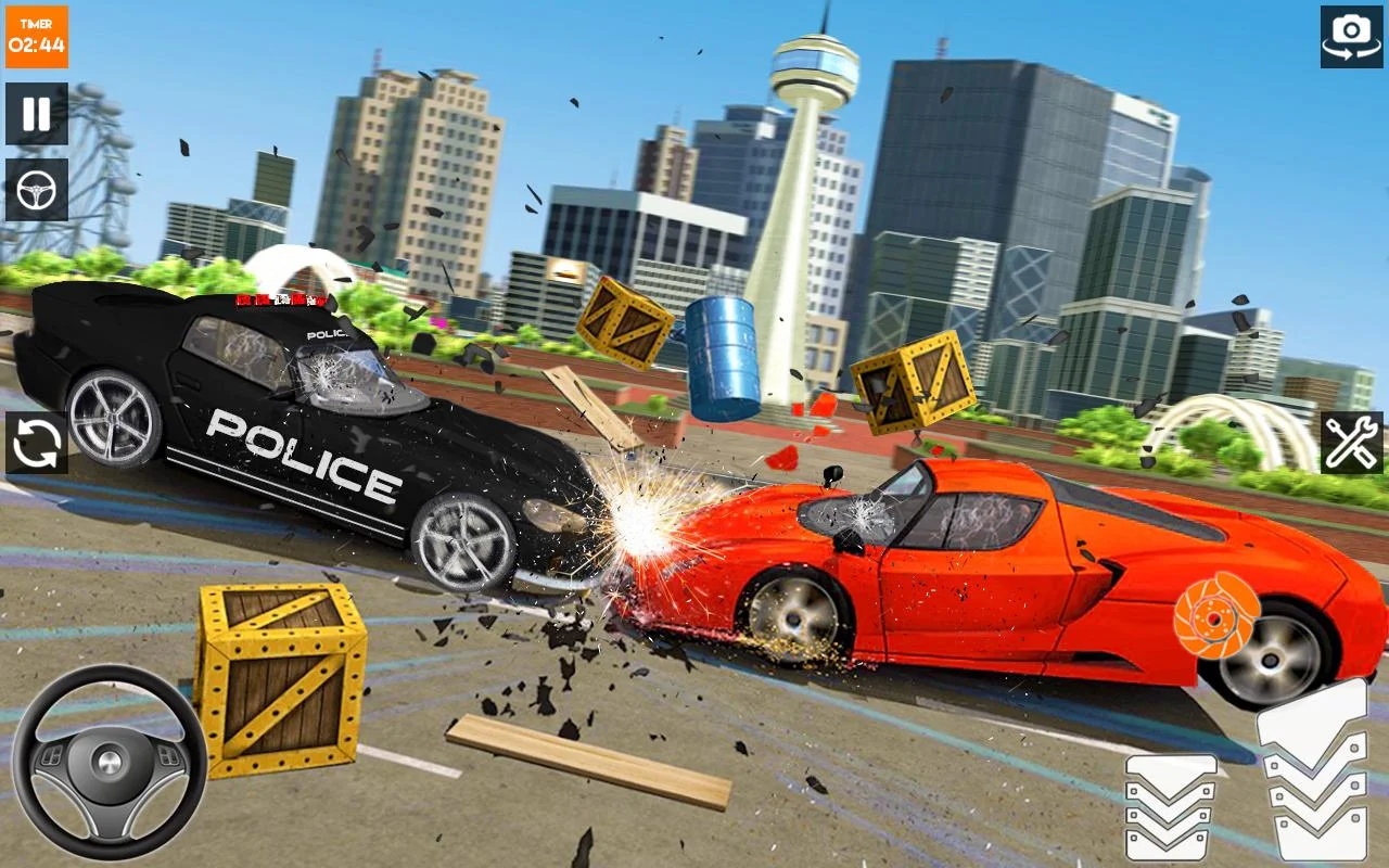 安卓警车车祸模拟器游免费安卓版 v1.0.5app