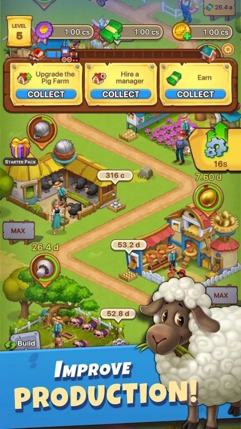 安卓闲置农夫大亨游戏安卓版（idle farmer） v3.0.0软件下载