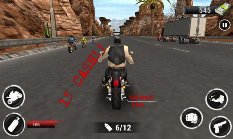 安卓公路摩托锦标赛游戏手机版（highway stunt bike riders） v2.1app