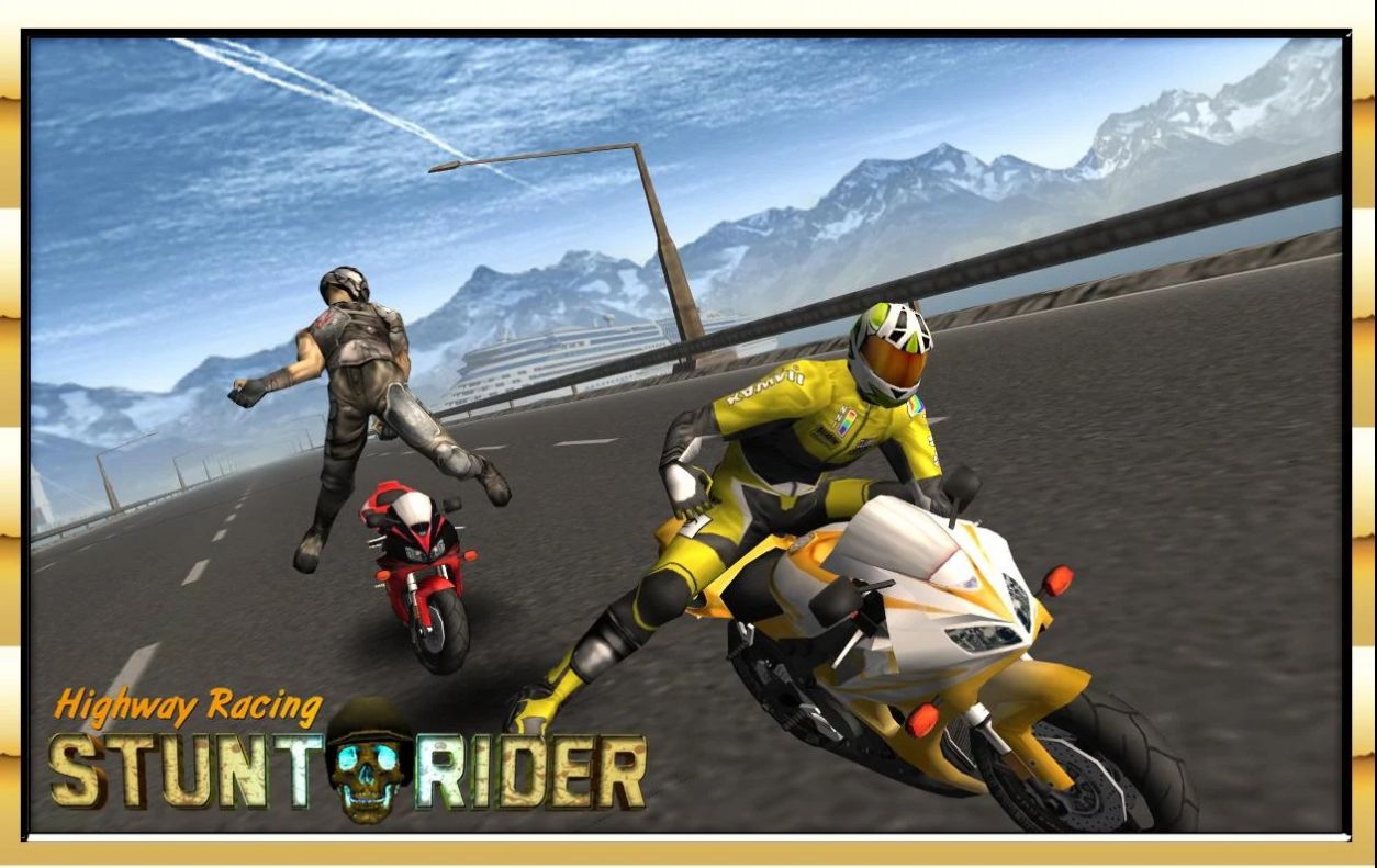 公路摩托锦标赛游戏手机版（highway stunt bike riders） v2.1
