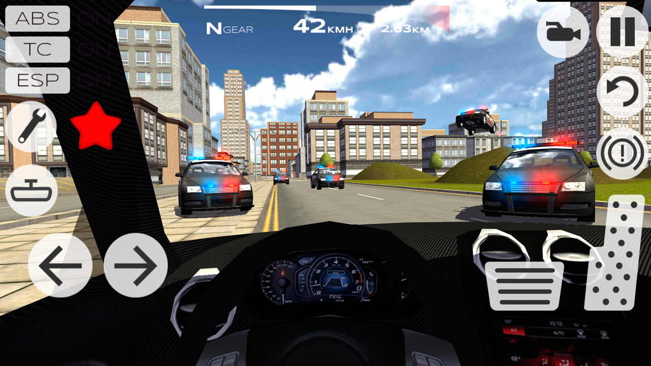 安卓车祸模拟器警车追逐战游戏手机版 v3.17app