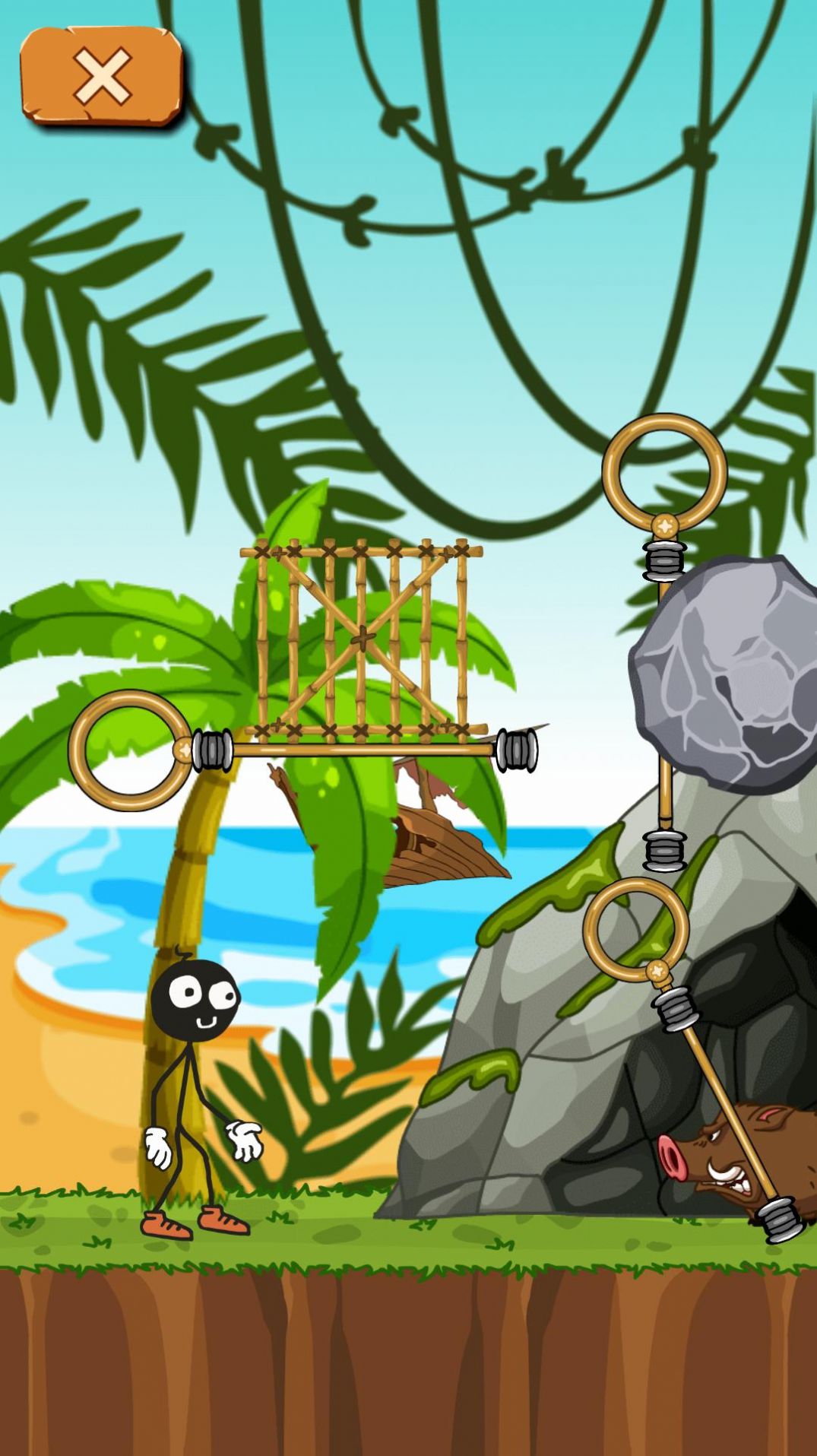 安卓斯蒂克曼逃跑故事游戏中文版（stickman escape stories） v1.0.1app