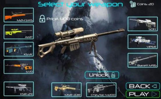 狙击手现代前锋游戏手机版（sniper modern striker） v1.1