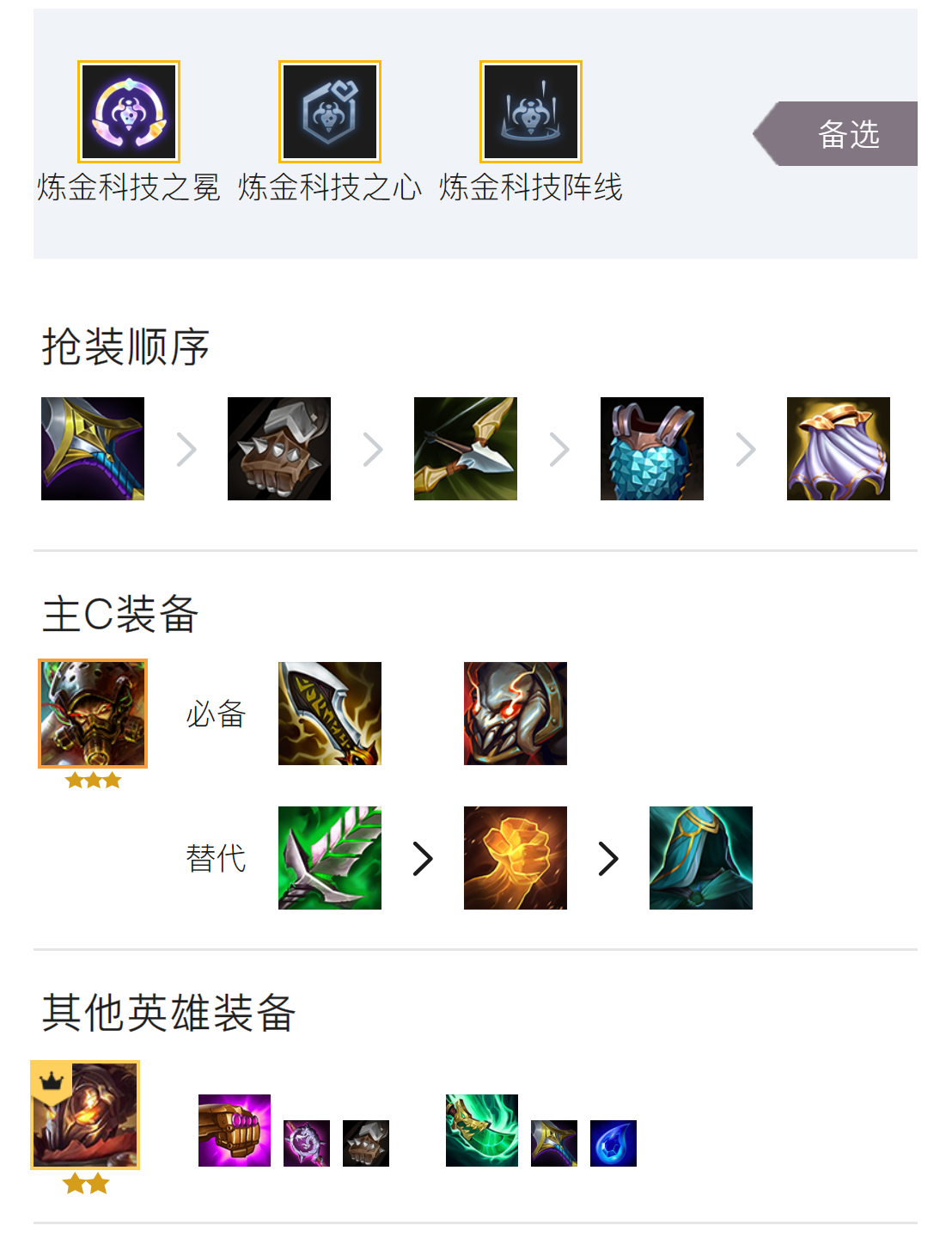 金铲铲之战炼金泰达米尔怎么玩 金铲铲之战炼金泰达米尔阵容攻略