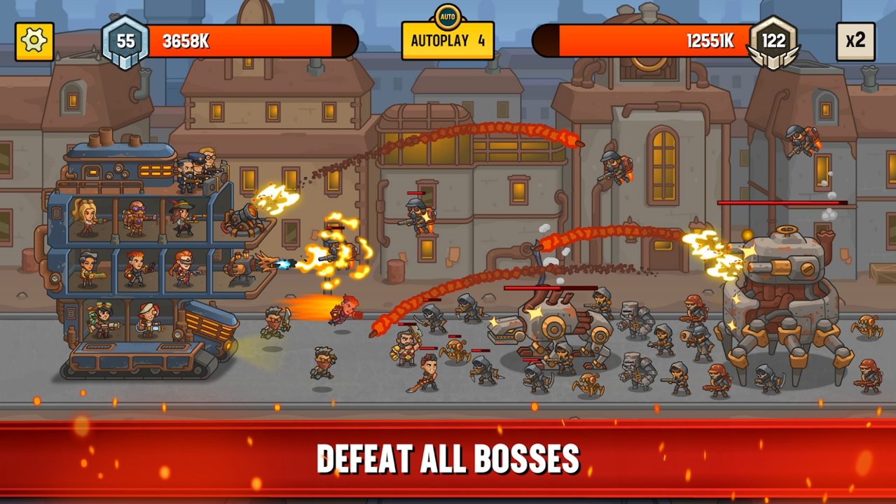 安卓蒸汽朋克营地防御游戏安卓版（steampunk camp defense） v1.0.20app