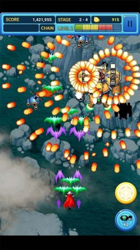 安卓gunbird2魔女战机2游戏安卓中文版 v2.2.0.346软件下载