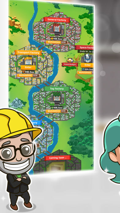 安卓idle factory tycoon（工厂大亨）游戏安卓版 v2.3.0app