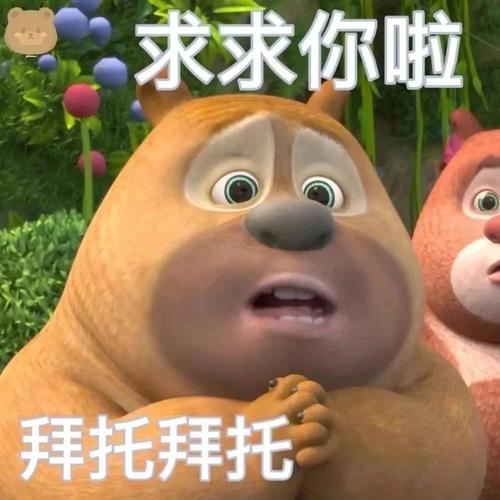 安卓熊出没脸部放大表情包原图app