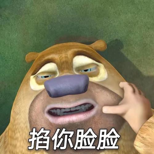 熊出没脸部放大表情包原图app下载