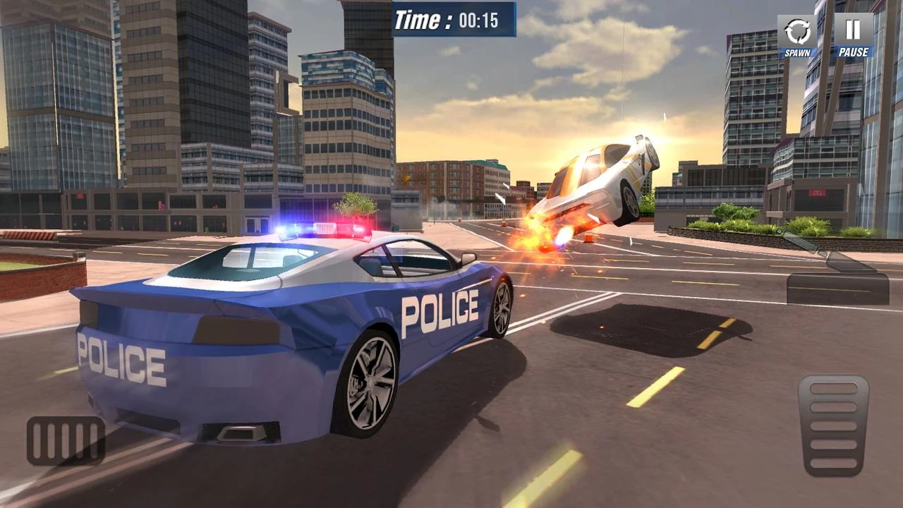 安卓警车模拟巡逻驾驶游戏手机版 v5.5app