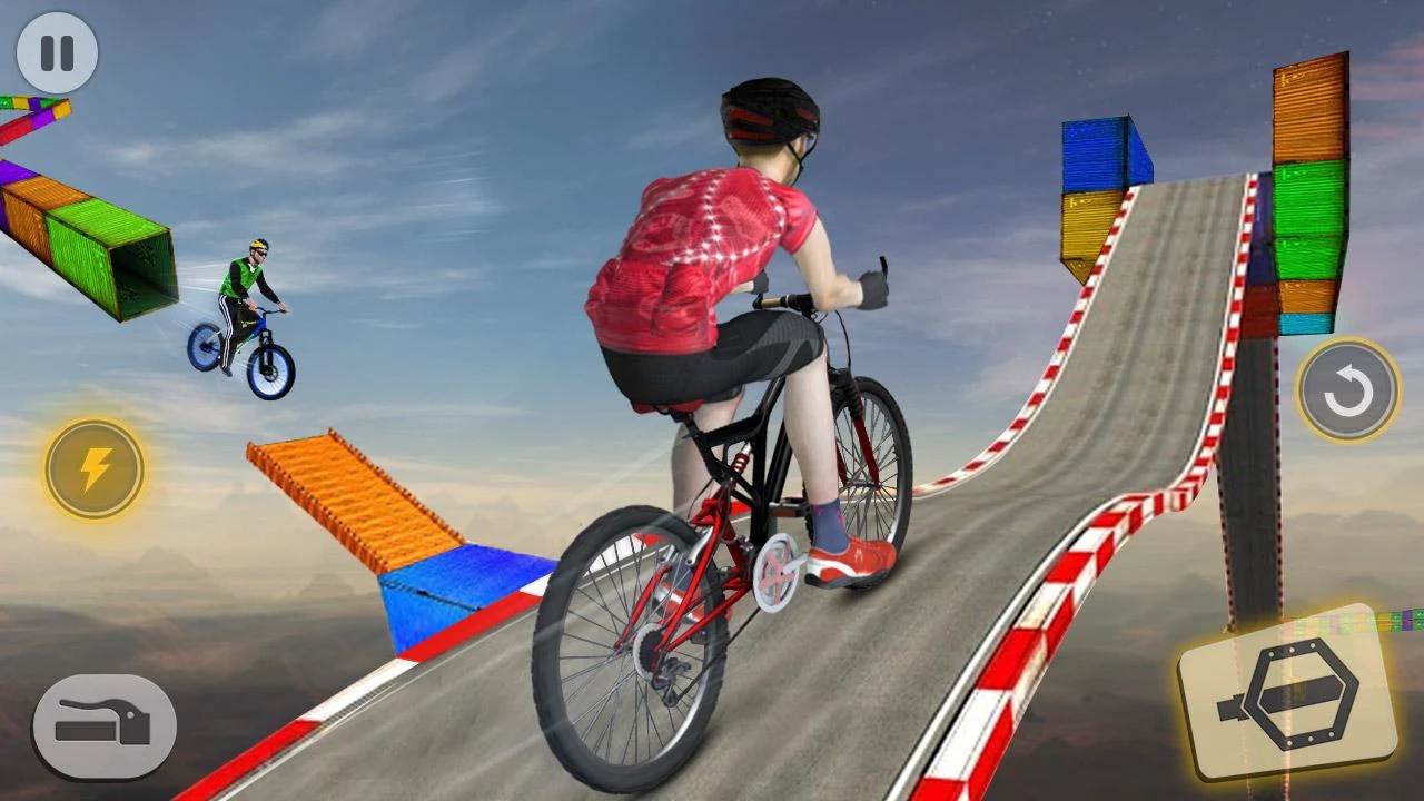 安卓疯狂自行车特技赛3d游戏手机版 v1.3app