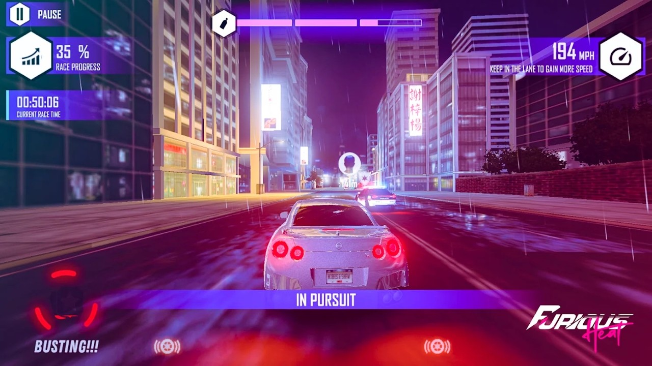 疯狂热火竞速游戏安卓版(furious heat racing) v1.4