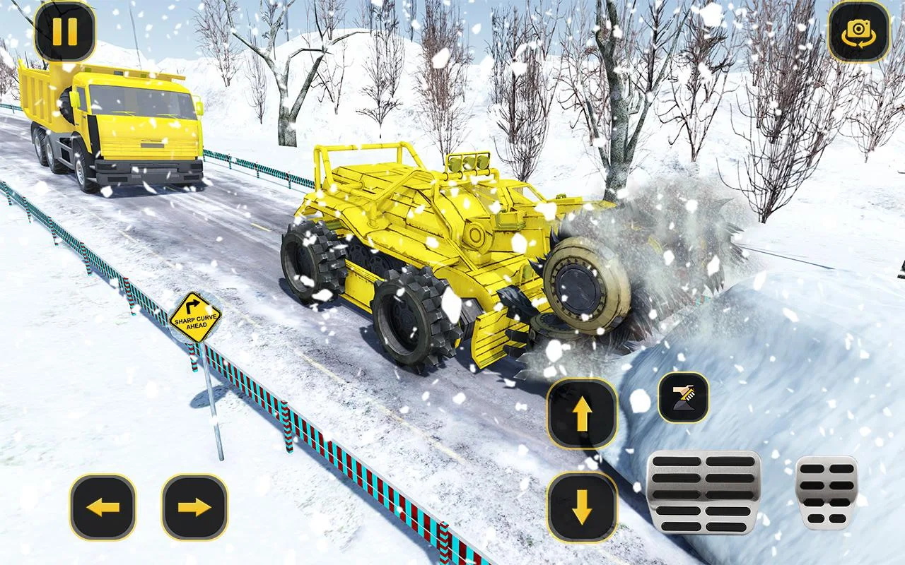 安卓雪地货车模拟运输游戏手机版 v1.0.12app