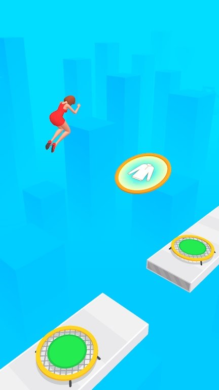安卓跳跃的女孩3d(jumping girl)app