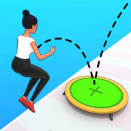 跳跃的女孩3d(jumping girl)