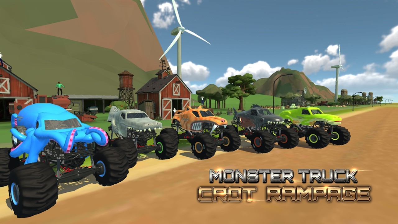 怪物卡车狂暴游戏安卓版（monster truck crot rampage） v1.03