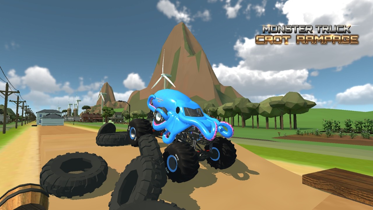 安卓怪物卡车狂暴游戏安卓版（monster truck crot rampage） v1.03软件下载