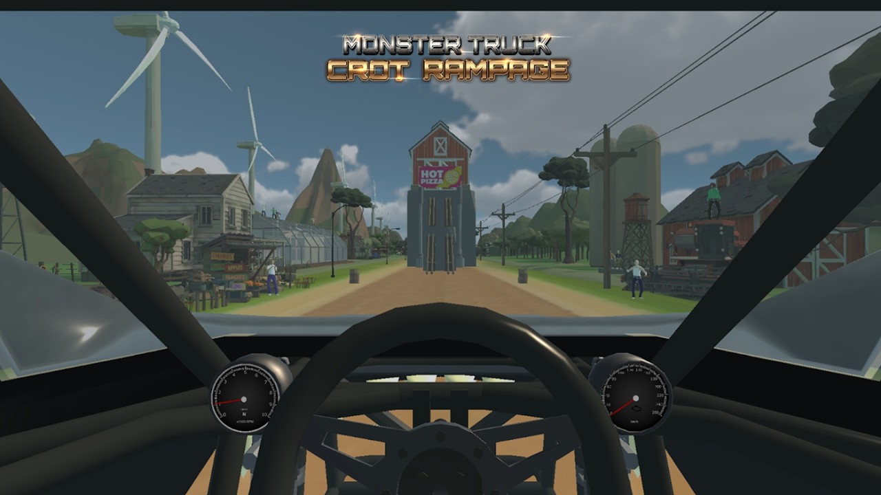 安卓怪物卡车狂暴游戏安卓版（monster truck crot rampage） v1.03app