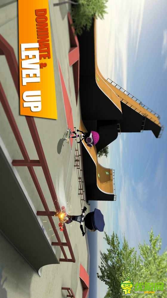 火柴人滑板对决3d下载